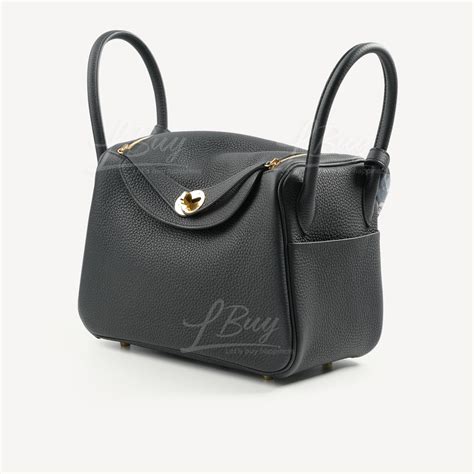 hermes black lindy